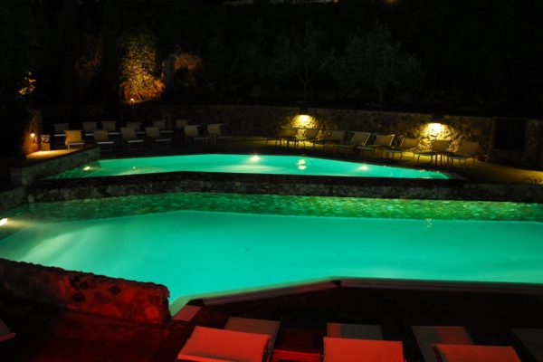 Piscina Acqua di Mare notte